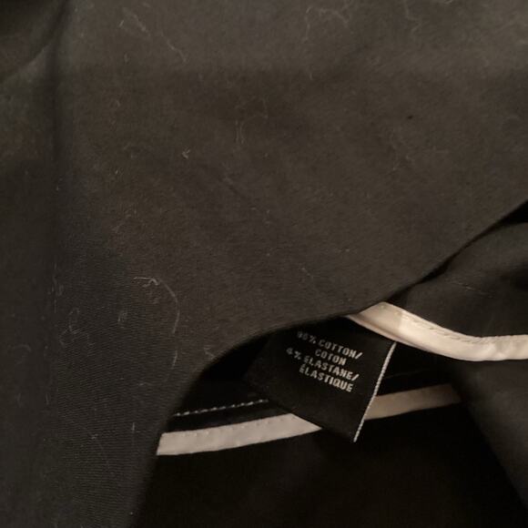 LAFAYETTE 148 Dima Black White Colorblock Shift Dress w/pockets sleeveless 8 - Picture 7 of 11